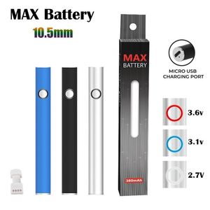 Ön ısıtma Tesis edilebilir Vape Pil 350mAh Shenzhen Damla Nakliye E Sigara Pil Vape Buharlaştırıcı Toptan E Şarj Şarj Cihazı Vape Pen Hookah