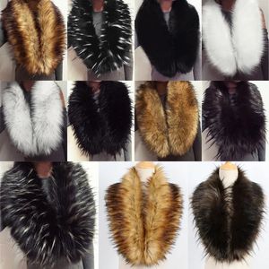 Scarves Winter Warm Straight Collar Fashion Imitation Fur Collar Faux Fur Collar Women Fur Shawl Fur Decor Shawls 231017