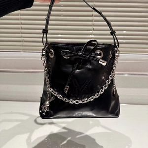 Top Luxury Y designer bag shoulder high quality designer Purse underarm Handbag crossbody metal chain collection Bucket bag