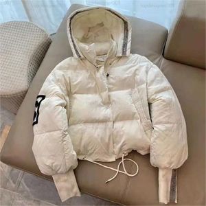 Womans Designer Channel Down Jacket Autumn And Winter Women Puffer Jackets Coat Embroidery C Lapel Hooded Zipper Casual Short Small Parka140