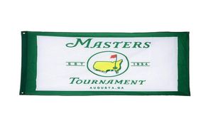 Master Golf 2020 Flagge, 90 x 150 cm, Golf-Banner, 90 x 150 cm, Festival-Geschenk, 100D Polyester, für drinnen und draußen, bedruckte Flagge 5042469