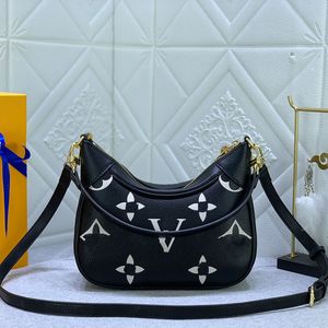 Luksusowa torebka bagatelle mini torba na ramię designer wytłoczona stylowa skórzana klasyczna torba pod pachami damska torebka crossbody 46002 hurtowa