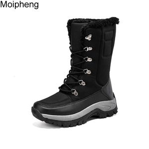 Moipheng 963 Waterproof Winter Mid-Calf Snow Women Platform Shoes With Thick Fur Botas Mujer Combat Boots 231018 a