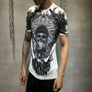 Moja marka Tiger Sport Nowy projekt mody Summer T Shirt Men Brand Ostrocie drukowana T-shirt męska jakość 100% bawełniane krótkie koszulki ADT7176L