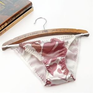 Nuove mutandine di pura seta Donne sexy 100% seta di gelso Bikini regolabile 201112275e