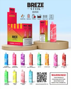 Original Breze Stiik BS 8500 Puffs Einweg-Elektrozigarette Einweg-Vape Einweg-PODS besser als Tornado Bingo 8000 Puffs