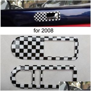 Dla Volkgen Beetle 2003 04 05 2008 2008 2010 2PCS ABS Drzwi samochodu Wewnętrzne uchwyt Bowc Protector Er