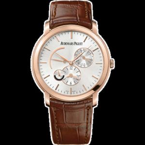 Abby Watches Audpi Watch Automatic Ai Bi Rose Gold Double Time Zone Mechanical Mens 26380or.oo.d088cr.01 Used Luxury