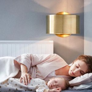 Wandlampen Lampe Moderne Beleuchtung Wohnzimmer Schlafzimmer Nachttisch Esszimmer Dekoration Nordic Simple Golden