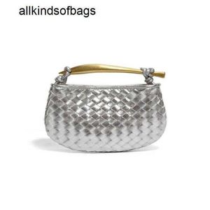 BottegassVenetas Sardine Bag Neue Sardine Series Handgewebte Tasche Mode Lässig Mini Handtasche Trend Single Shoulder Cross Body Damen FRJ L3JN