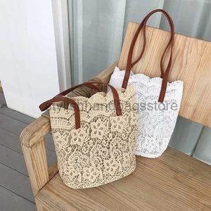 Omuz Çantaları Çantalar İlkbahar ve Yaz Kore Mori Dantel Güzel Bir Soulder ve Bag Ladies Büyük Kapasite Kovası Sopping Bagstylishhandbagsstore