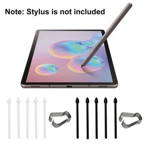 Andra surfplatta PC -tillbehör Stylus S Pen Tips Refill Tool Set för Galaxy Tab S6 Lite S7 Fe S8 S22 S23 S21 Ultra Note 20 Series 231018