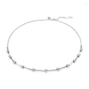 Pingentes de prata esterlina moda colares diy joyas de plata jóias femininas 925 presentes originais jóias fazendo femme colar