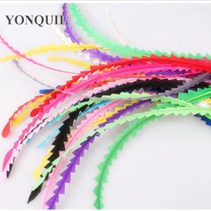 BERETS 10色25-30cmルーズコックルースターテールフェザーDIY魅力的なヘアアクセサリーのための長い羽毛羽カクテルハット1552