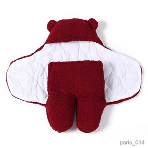 Filtar baby sovsäck fleece nyfödd mottagande filt spädbarn pojkar flickor kläder sover wrap swaddle filt baby