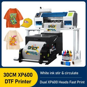 Printer T-shirt Printing Machine A3 30CM DTF Transfer Film For Jeans With Powder Shaker