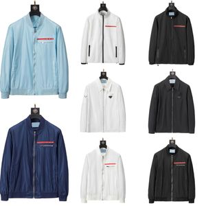 Mens Ceketler Tasarımcı Yeni Stil Mektup Kırmızı Çizgili Lüks Ceket Sonbahar/Kış Moda Günlük Açık Ceket Üçgen Rozeti Mevcut Boyut M-3XL