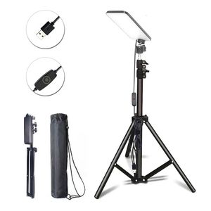 Gadget da esterno Lampada da campeggio portatile Lampada da selfie a LED Lampada da fotografia con supporto per treppiede per barbecue da picnic all'aperto Lavoro in streaming live 231018