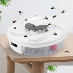 Pest Control Electric Usb Matic Flycatcher Fly Trap Reject Catcher Mosquito Flying Killer Insect Traps Powered Drop Delivery Home Ga Dhita