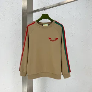 Mäns plus -hoodies tröjor Sweatshirts Nya AOP Jacquard Letter Sticked tröja under hösten / vinterförvärv Knitting Machine E Anpassad JnLarged Detail Crew Neck Cotton 69K7