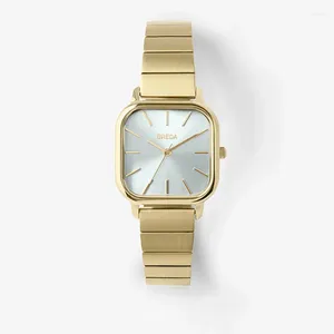 Wristwatches A Small Number Of Breda Watches Ladies Square Table Niche Luxury Europe And Shi Ying Watch Steel Belt Fashion Simple