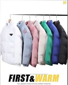 Jackets masculinos Winter algodão de algodão parka casacat