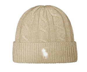 Berretto di design berretto berretto cappello berretto invernale cappello lavorato a maglia Primavera berretti con teschio Inverno unisex cashmere lettere POLO Cappelli casual da esterno L-14