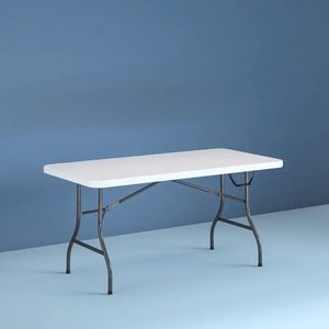 Camp Furniture Cosco 6ft White Outdoor Garden Camping Picnic Portable Folding Table