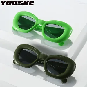 Solglasögon Nywooh Cat's Eye for Women Bubble Uppblåsbar godisfärg Sol Glasögon Designer Ins Korean Style Eyewear