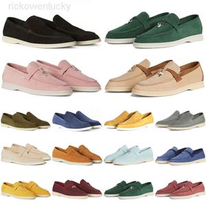 Loro pianaa loro piano Lp buty komfortowe marka Khaki luksusowa spacer para buty oryginalne skórzane mieszkanie dla mężczyzn kobiety duże rozmiar 36-47