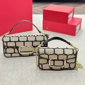 حقائب مصممة Crossbody مع سلسلة Women Loco Bag Vsling الكتف Valentine Handbags Fashion Thankling Diamond Totes Free 231015