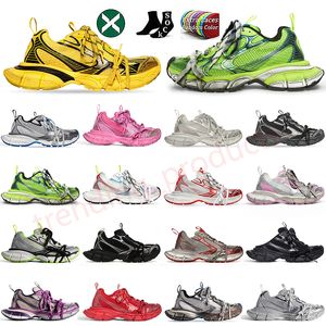 2024 Designer Women Men Casual Shoes Track 3XL OG Origianl Top Quality Pink Nylon Mesh Neon Tracks Rose Goldens phantom Sneakers Triple Black Runners Trainers