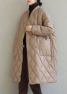Kış ceketi tasarımcı kadınlar klas kırmızı stand yaka katı büyük cepler ince pamuk dolu puffers ceketler kış / s (AB 38-40, US 6-8, İngiltere / AU 10-12, IT 42-44)