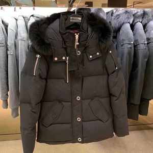2023SS Casual Mens Moose Down Jacket Outwear Outdoor Doudoune Man Winter Coat Parkas Usa Knuk Warm Clothings S-XXL
