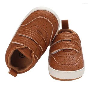 Primeiros caminhantes da criança do bebê menina menino sapato pu tênis casuais cor sólida apartamentos respirável infantil sapatos de caminhada itens