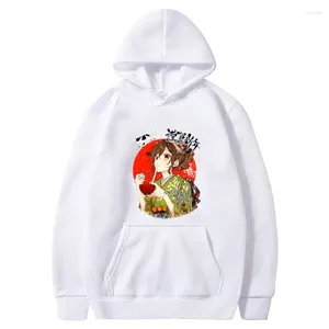 Herrtröjor anime horimiya hori san till miyamura kun hoodie för män och kvinnor vinter tröja grafisk pullover trendig mode långärmad