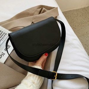 Cross Body Waist Bags Crossbody Soulderbags Women Simple Fasion Black Brown Solid Color Ladies Casual andbags Mini Saddle Bag Elegantstylisheendibags