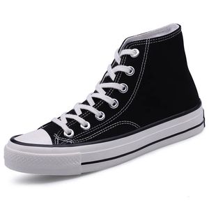 Terlik Klasik Vulkanize Casual Canvas Platform Ayakkabı Erkekleri Yüksek Top Sneakers 2023 Moda Nefes Alabilir Rahat Spor Kore 231110