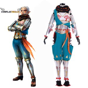 Cosplay Cosplay Hyrule Warriors Impa Costume Cosplay Gioco Breath of the Wild Cosplay Outfit Adult Women Halloween Party Gioco di ruolo Costume Suit