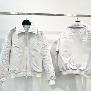 Tasarımcı Sonbahar/Kış Kapşonlu Uzun Kollu Ceket Ceket Günlük Moda Olması Gerekir Gevşek Elastik Pamuklu Ceket Erkekler ve Kadınlar İçin Deri Ceket