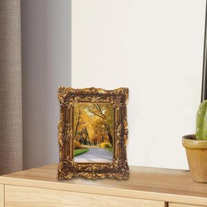 Frames Picture Frame Po Holder Ornate Hanging Resin For Home Hallway Bedroom Dining Room Table