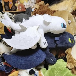 Plush Pillows Cushions Cushion/Decorative Pillow Flying Dragon Toothless Plush Toy Stuffed Doll Throw Decorative Anime Cartoon Figure Gift For Childre 231016