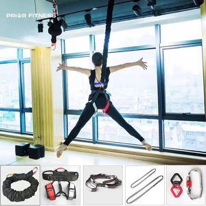 Resistance Bands Heavy Bungee Cord Belt för hemmet Gym Yoga Rope Gravity 4D Training Pro Tool för Studio 231017