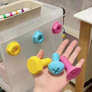Kitchen Towel Hooks Creative Colorful Screw Self adhesive Hook Cute Cartoon Sticky for Wall Door Non Punching Bag Storage Organizer 231017
