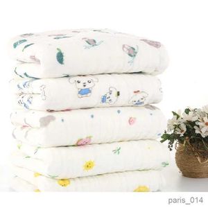 Filtar muslin swaddle baby filtar bomull swaddle wrap för nyfödda barn lager badhandduk filt baby sängkläder