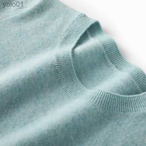 Women's Sweaters 100% Pure Wool Cashmere Sweater Woman O-neck Pullover Casual Knitted Tops Spring/Autumn Fe Jacket Korean Fashion 15 ColorsL231018