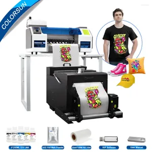 Принтер Colorsun A3 Dtf с двойной печатающей головкой Xp600, футболка Impresora для комплекта из всей ткани