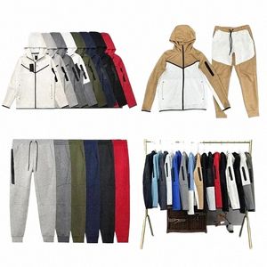 Spessore Uomo Tech Pantaloni sportivi Tech Fleece Felpe con cappuccio Designer Tuta Pantaloni Felpa con cappuccio Uomo Donna Jogger Pantaloni Tute Pantaloni Techfleece Joggers Sport i1a2 #