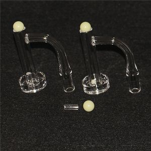 Smoke Nail Fully Welded Beveled Edge Control Tower Quartz Banger 10/14/18mm 2.5mm Thick For Dab Rigs Hookahs Glass Water Pipes