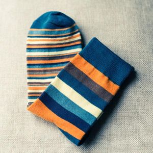 Herrensocken im Herbst, bunt, lässig, modisch, Baumwolle, farbig, gestreift, sportlich, Damen, No-Show, Chatterbox